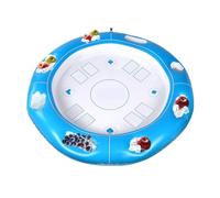 Station de Natation Gonflable - Plateforme pliable de Fuleflowing | Plateau en Snak pour l'excursion du lac de natation, fête de camping de villégiature, heure de divertissement de plage pour adulte