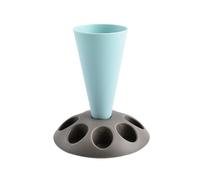 Station de poche à douille, 8 compartiments, support de douille professionnel, support de décoration de gâteau, structure en plastique, pour gâteaux, pâtisserie, utilisation comme ustensile de cuisine