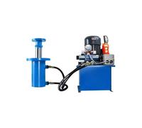 Station de pompage hydraulique, presse, ensemble complet de presse à balles cylindriques(25T500 electric,3KW)