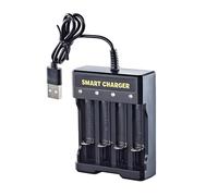 Station de pour Piles Rechargeables Doubles/triples A 1, 2 V avec Affichage LED, entrée USB, Station de à économie d ' énergie