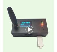 Station de radio MMDVM Hotspot Spot assemblée Antenne OLED WiFi Digital Voice Modem P25 DMR YSF Raspbery P Zerow