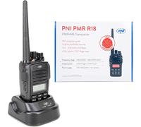 Station De Radio Portable Pmr R18,446 Mhz,0,5 W,8 Canaux,Ctcss,Dcs,Radio Fm,Programmable,Étanche Ip67