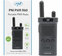 Station De Radio Portable Pmr R60 446 Mhz, 0,5 W, Scanner, Verrouillage À Clé, Sos, Moniteur, Batterie 1200 Mah[Q808]