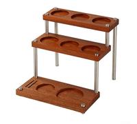 Station de rangement multifonction à 3 niveaux en bois pour 10 accessoires de café (pour Billy)