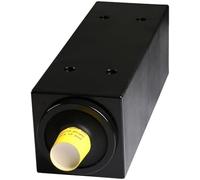 Station de rangement pour café - Distributeur de gobelets jetables en acier pour bar, restaurant, salon de thé - 62 x 20,5 x 20,5 cm