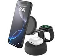 Belkin Qi2 Fitness tracker, Casques, Smartphone, Smartwatch Noir USB Recharge sans fil Charge rapide Intérieure