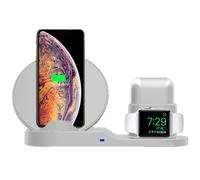 Station de recharge Charge Haven, système intelligent avec éclairage nocturne intégré pour une utilisation polyvalente, station pliable avec