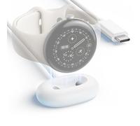 Station de Recharge Compatible avec Google Pixel Watch 4 45mm (2025) Replacement Socle de Chargement