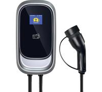 Station de recharge EV, contrôle App et RFID, adaptation flexible du courant, 22KW, TYP2