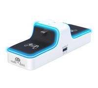 Station de recharge Freaks And Geeks pour 2 manettes PS5 avec 1 câble Type C 1 m inclus
