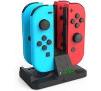 Station de recharge Nintendo Switch Subsonic pour Joy-Cons et Pro Controller Noir G