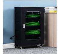 Station de recharge pour téléphone portable - Organiseur rechargeable par USB avec 40 emplacements et roues universelles pour téléphones portables