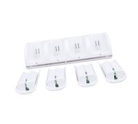 Station de recharge pour Wii Remote 4x2800mAh blanc 4-Pack
