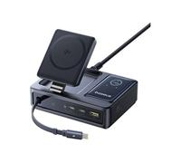 Station de recharge sans fil 5 en 1 - - Nomos - 140 W - Noir - Qi2