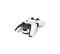 Station de Recharge Steelplay JVAPS500005 pour 2 Manettes PS5, USB Type-C, 5V/2.1A, Noir/Blanc, 185x60x73mm