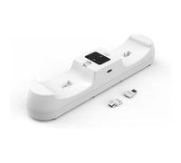 Station de recharge Subsonic pour 2 manettes Dual Sense PS5 Blanc BLANC G