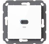 Station De Recharge Usb Encastrable, Chargeur Usb-C 18 Watts, Blanc S. C.[DYB984643]