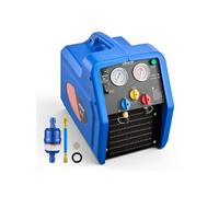 Station de récupération de fluides frigorigènes Portable 1 HP 3,7 kg/min double cylindre compatible A1/A2L