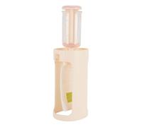 Station de Remplissage de Purée de Fruits, Presse-aliments pour bébé avec 10 Sachets de 118 Ml, Récipient de Collation Portable Fait Maison, Sûr et Facile à Nettoyer (Beige)