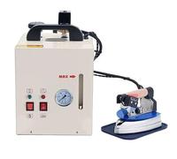 Station de repassage vapeur industrielle, fer à repasser électrique vapeur 1600 W avec défroisseur vapeur 900 W, défroisseur vapeur 4 L pour magasins de vêtements, pressings et ateliers de couture.