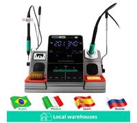 Station de soudage 2 en 1, affichage numérique LCD, Station de retouche, Kit de fer à souder Original C210 C115 pour SUGON T3602 T3602-Original-6PCS
