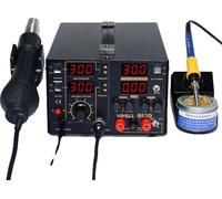 Station de soudage à air chaud, régulation de température PID, microprocesseur Dual-Core, 853D 5A