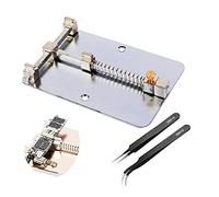 Station de Soudage, CAVALIER Porte-titulaire for la station de retouche universelle de la carte de circuit imprimé SMD Plate-forme de soudage avec 2 pincettes antistatiques