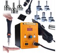 Station de soudage Hot-Air Rosfix 858D + kit de 8 buses (3, 4, 6, 7, 12 mm)