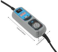 Station de soudage numérique, écran LED, réglage précis de la température, noir gris, 220-240V