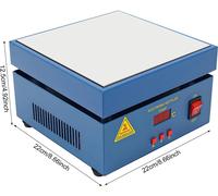 Station de soudage numérique, réglage de température très précis, chauffage rapide, bleu