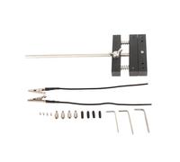 Station de soudage PCB Helping Hands | 2 pinces d'étrier et bras flexibles pour la prise sécurisée | Base en alliage en aluminium pour les circuits imprimés/projets de bricolage