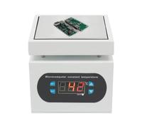 Station de soudage plaque chauffante, 350 W 220 V, plaque chaude de 0 à 400 °C, préchauffage électrique, station de soudure, micro-ordinateur LED pour réparation de téléphone portable