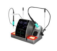 Station de Soudage, Station De Soudage 2 En 1, Affichage Numérique LCD, Travail, Kit Fer À Souder C210 C115(T3602-Original-2PCS)