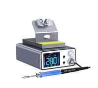 Station de Soudage, Station de soudage T3AS 200W T3BS 75W avec fer à souder électrique T115/T210/T245 for téléphone portable, outils de réparation SMD BGA(T3BS T115 Set)