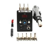 Station de Soudage, Station de soudure 858D 70 0W 110V / 220V Numérique BGA SMD Outils réparation désolderage soudage à la chaleur chaud(SET-2)