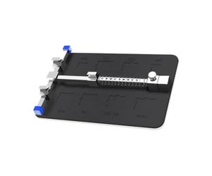 Station de Soudage,Support de Fixation pour Carte Mère en Acier Inoxydable | Poste de Soudure en Acier Inoxydable,pour Soudure de Projets Électroniques Réparation DIY Modèle de Téléphone Débutants