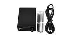 Station de Soudage, T12-956 Station de soudage numérique Fon de soudure électronique OLED 1. 3 pouces avec poignée M8 noire et pointes de soudage en T12(SET5)