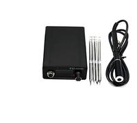 Station de Soudage, T12-956 Station de soudage numérique Fon de soudure électronique OLED 1. 3 pouces avec poignée M8 noire et pointes de soudage en T12(SET4)