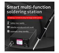 Station de Soudage, T12-959 Station de soudage en fer électronique Iron 2,6 pouces Affichage numérique plus grand et poignée de fer à manche M8 5pin(SET1)