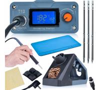 Station de soudage T12 Rosfix Akbash OLED T12OAO PRO + pannes T12 (D32, BC4) + tapis de soudure silicone 200x300mm