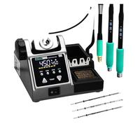 Station de soudage T21 compatible avec les pointes fer à souder d'origine 210/245/115, poignée contrôle la température, station reprise(T21-C245-3PCS)