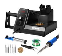 VEVOR Station de soudage kit de soudure 80 W avec écran LCD et 5 pointes de fer