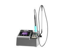 Station de soudure I2C 2SDN 180 W avec poignée 210/115/245 pour téléphone, carte mère, réparation de carte mère, chauffage rapide, station de soudage (2SDN-245+ 2 pointes)