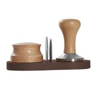 Station de tamper à café | Tapis de tassage à debout - Tampon pressé antidérapant pour café, 16,7 x 8,8 cm, organiseur pour les amateurs de café