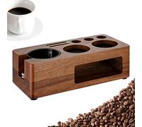 Station de tamper - Rangement multifonction en bois pour - Support de rangement pour tamper le café | pour magasin, bar, dortoir, cuisine, comptoir, salle à manger