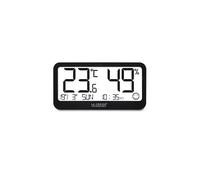 La Crosse Technology- WT136 Station thermo/hygro avec date et indicateur de confort - Noir