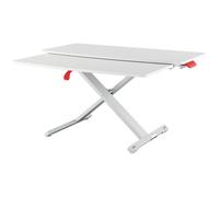 Leitz Station de travail assis-debout Ergo Cosy – Plateau coulissant, 800x420 mm – Gris