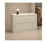 Station de travail de réception - Table de vente au détail fonctionnelle pour les magasins de vêtements, les caisses enregistreuses et les réceptions