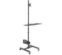 Equip Station de travail mobile 650171 – à écran unique 17"-32"