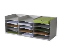 Station de tri Formularbox, 15 compartiments, gris